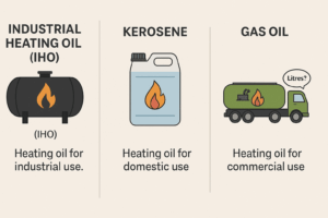 Heating oil comparisons Types of heating oil