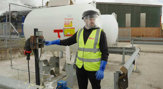 White Diesel Storage
